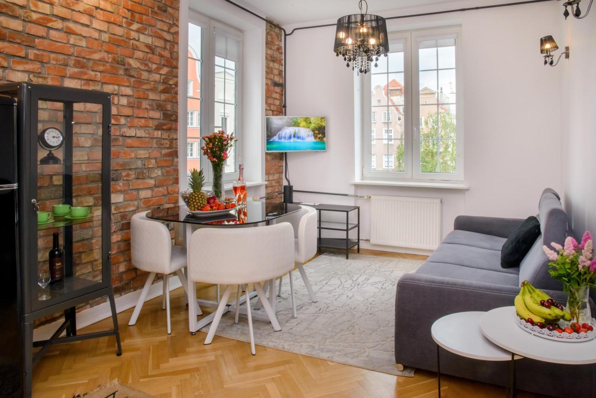 Maya'S Flats & Resorts 63 - 3 Rooms Apartment On Chlebnicka Street Old Town グダニスク エクステリア 写真